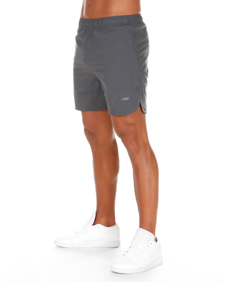 Woven Tech Shorts - Charcoal