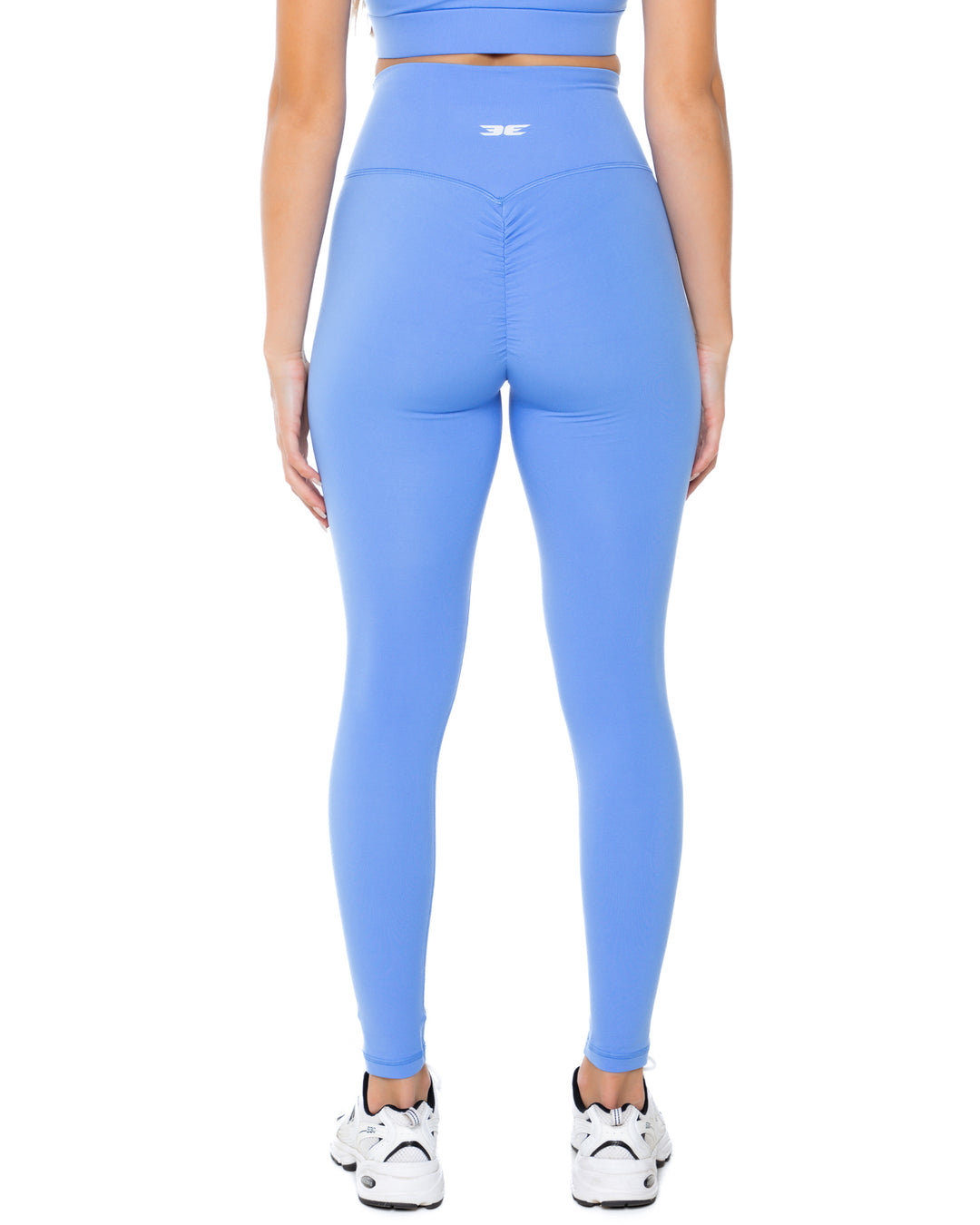 Aura Scrunch Leggings - Powder Blue