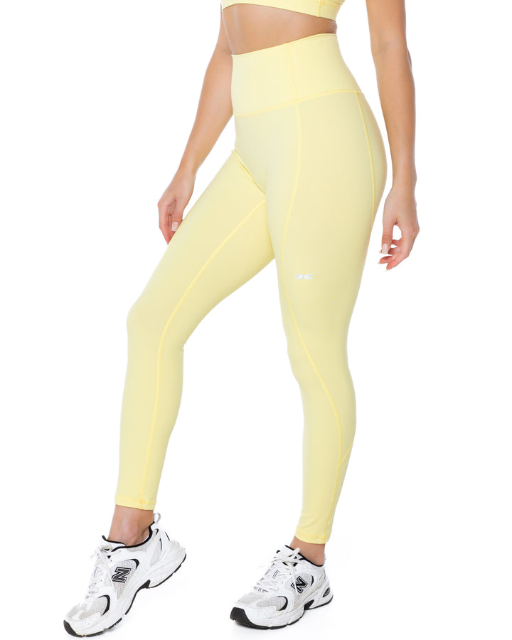 Curve Leggings - Soft Yellow