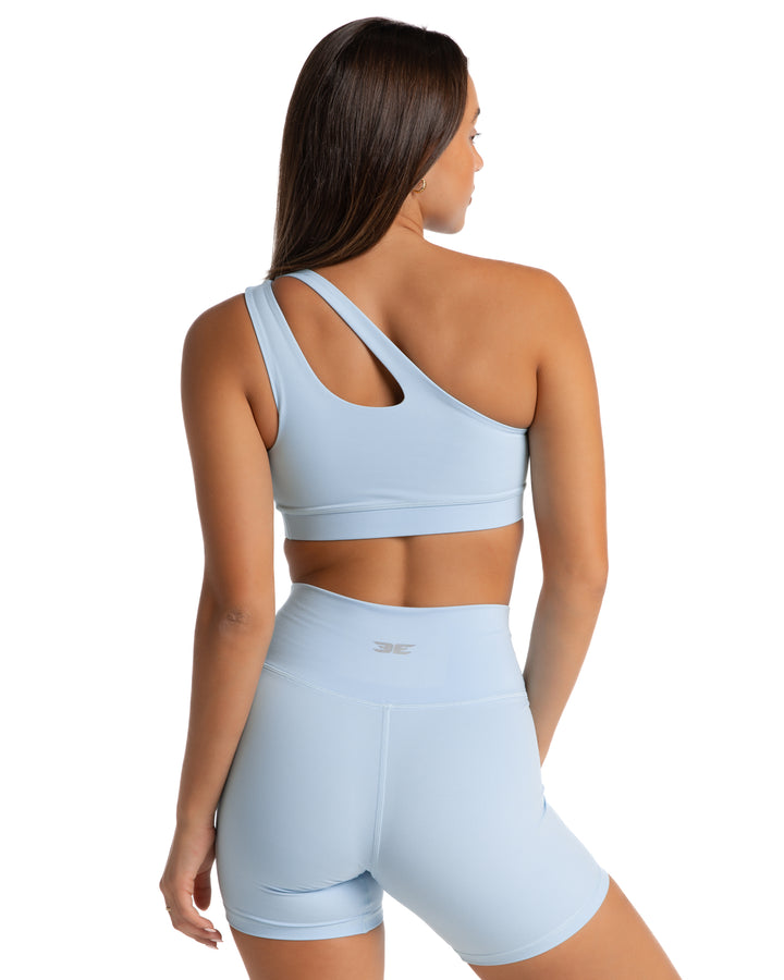 Asymmetric Bra - Pastel Blue